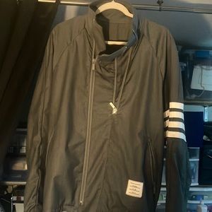 Thom Browne double zip Raglan jacket